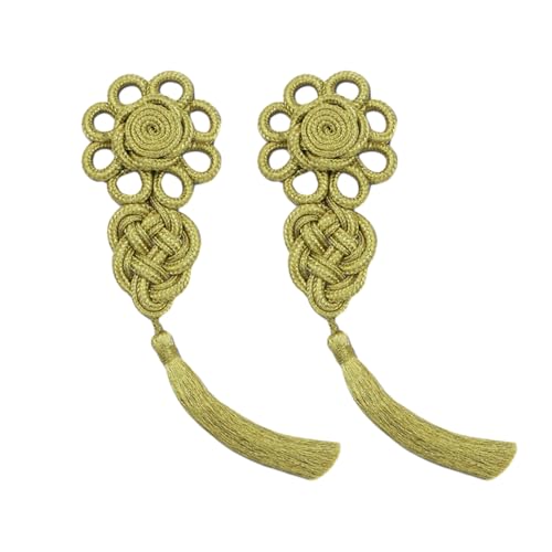 Chinesische Knoten-Quasten, Cheongsam-Schnalle, Traditionskleidung, Ornament, Knopf-Dekor zum Nähen, für Pullover, Strickjacken, Kostüm-Dekor Chinesische Knoten-Quasten, Cheongsam-Schnalle, Traditionskleidung, Ornament, Knopf-Dekor zum Nähen, für Pullover, Strickjacken, Kostüm-Dekor von Mtucegi