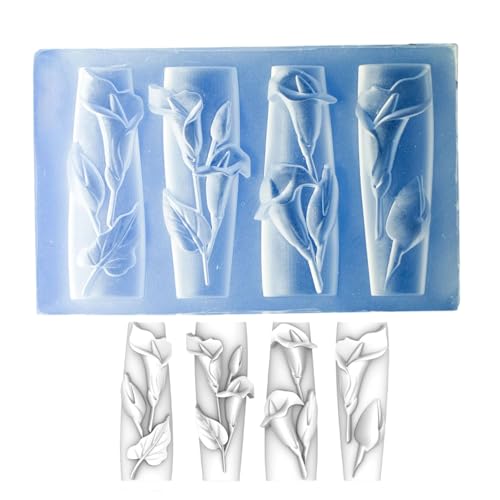 Elegante Silikonnägel Kunstschnitzvorlage Für 3D Schnitzblumennägel Kunst Und Dekorative Blumenharzkreationen Elegante Silikonnägel Kunstschnitzvorlage Für 3D Schnitzblumennägel Kunst Und Dekorative Blumenharzkreationen von Mtucegi