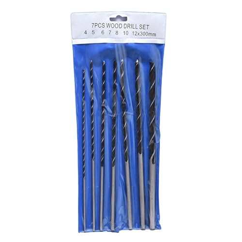 Heavy Duty 7PC Erweitertes Holzbohrer Bit 300 Mm Auger Set Mit 3point Für Hartholz Sperrholz Ziegelbau Langholzbohrer Für Hartholz Heavy Duty 7PC Erweitertes Holzbohrer Bit 300 Mm Auger Set Mit 3point Für Hartholz Sperrholz Ziegelbau Langholzbohrer Für Hartholz von Mtucegi