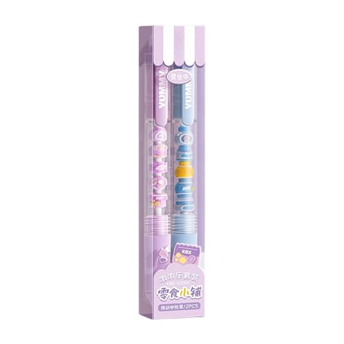 Mtucegi Gelschreiber mit Perlen, einziehbar, 0,5 mm, schnell trocknend, für Schreiben, Tagebuch, Büro, Schreibwerkzeug, 2/4 Stück Mtucegi Gelschreiber mit Perlen, einziehbar, 0,5 mm, schnell trocknend, für Schreiben, Tagebuch, Büro, Schreibwerkzeug, 2/4 Stück von Mtucegi