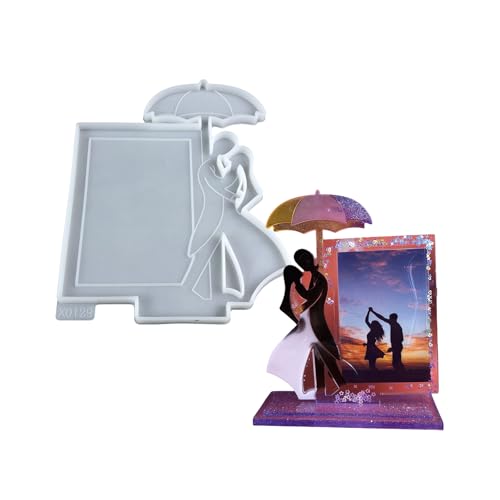 Paar Geformte Epoxidharzrahmenform Kreativer Bilderrahmenform Ideal Für Home Decore Und Einzigartige Geschenkherstellung Paar Geformte Epoxidharzrahmenform Kreativer Bilderrahmenform Ideal Für Home Decore Und Einzigartige Geschenkherstellung von Mtucegi