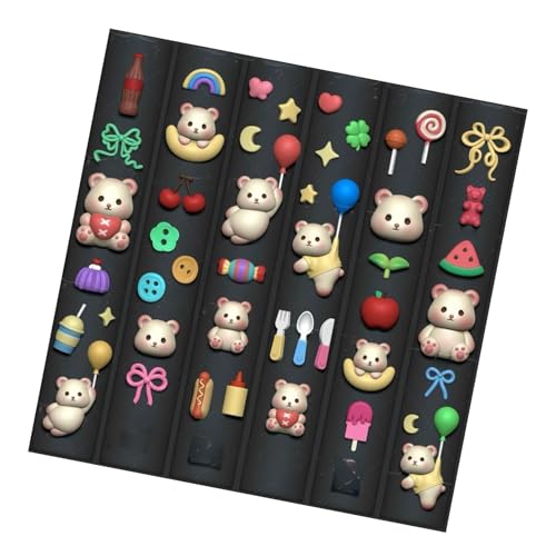 Professionelle Nägel Kunstform Tierisches Thema Kleine Accessoires Formen Nägel Dekorative Formen Für Salon Maniküre Dekorationen Cartoon Nail Art Werkzeuge von Mtucegi