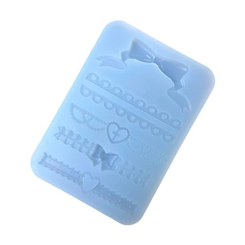 Wiederverwendbare Flexible Silikon Bogenknoten Spitze Form Perfekt Für Harzkunst Home Decoration Haarzubehör Kreative Geschenk Für Handwerksliebhaber von Mtucegi