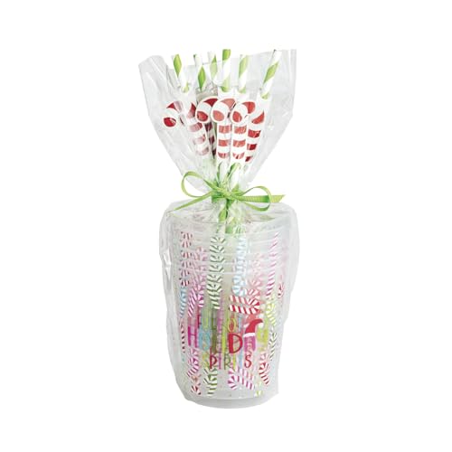 Mud Pie Holiday Party Becher Set Grün Mud Pie Holiday Party Becher Set Grün von Mud Pie