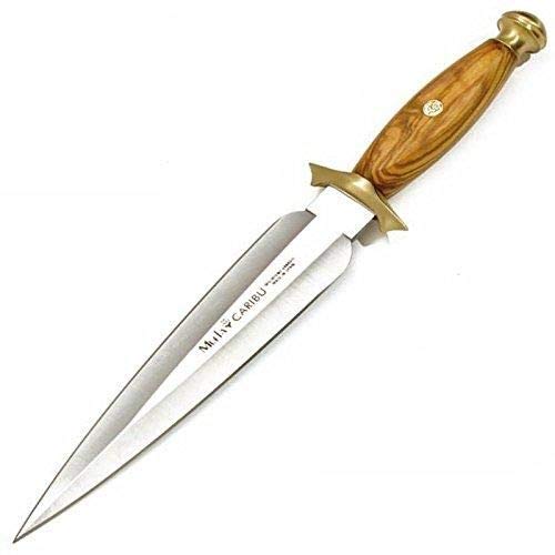 Muela Messer CARIBU OL - Werkzeug für Jagd, Angeln, Überleben und Bushcraft - Hergestellt in Ciudad Real von Muela