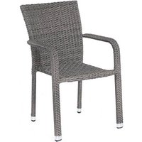 Müsing Gartenstuhl mit Armlehnen Sunny Smart Concorde grau, Metall, 1 St. Müsing Gartenstuhl mit Armlehnen Sunny Smart Concorde grau, Metall, 1 St. von Müsing