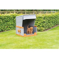 Müsing Hundesofa Strandkorb grau 82,0 x 83,0 x 109,0 cm von Müsing