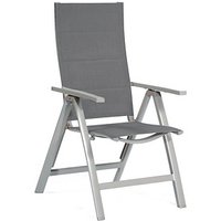 Müsing Klappstuhl mit Armlehnen Sunny Smart Concept silber/schwarz, Metall, 1 St. Müsing Klappstuhl mit Armlehnen Sunny Smart Concept silber/schwarz, Metall, 1 St. von Müsing
