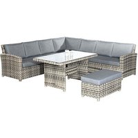 Müsing Loungegruppe Sunny Smart Toledo grau, taupe Kunststoff, Metall, 6-teilig Müsing Loungegruppe Sunny Smart Toledo grau, taupe Kunststoff, Metall, 6-teilig von Müsing