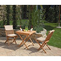 Müsing Sitzgruppe Sunny Smart Bristol creme, braun Holz, 7-teilig Müsing Sitzgruppe Sunny Smart Bristol creme, braun Holz, 7-teilig von Müsing
