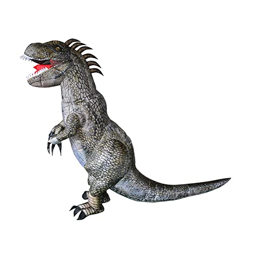 Mukudlt Aufblasbares Kostüm Stormosaurus Dinosaurier Kostüm für Erwachsene Party Karneval Cosplay Party Verkleidung Geburtstag Outfits von Mukudlt