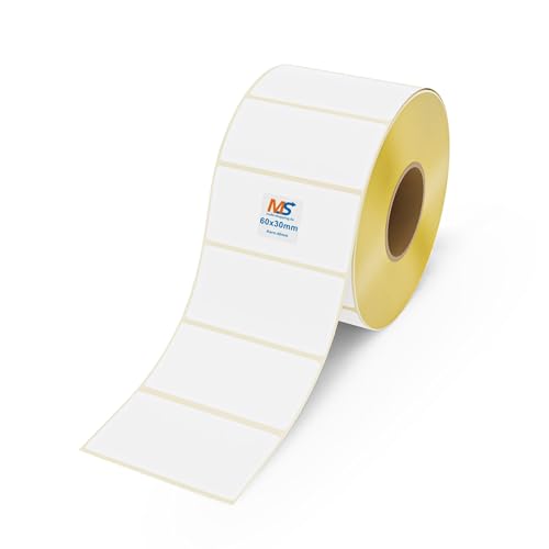 Multi-Shopping Thermo Etiketten Top 60 x 30 mm - 1000 Stück je Rolle - Kern: 40 mm -permanent haftend, Thermodirekt Selbstklebend Waagen Etiketten Multi-Shopping Thermo Etiketten Top 60 x 30 mm - 1000 Stück je Rolle - Kern: 40 mm -permanent haftend, Thermodirekt Selbstklebend Waagen Etiketten von Multi-Shopping