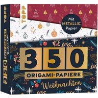 350 Origami-Papiere "Weihnachten" 350 Origami-Papiere "Weihnachten" von Topp