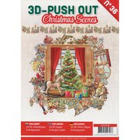 3D-Stanzbogenbuch "Christmas Scenes" von Multi