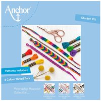 Anchor Starter Kit "Freundschaftsbänder Kit Regenbogen" von Multi