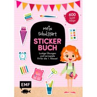 Buch "Das Stickerbuch zum Schulstart" - Rosa Buch "Das Stickerbuch zum Schulstart" - Rosa von EMF