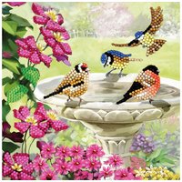 Diamond Painting "Crystal Art Card" - Birds von Craft Buddy