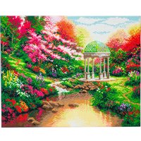 Diamond Painting "Crystal Art Kit" - Pools of Serenity von Multi