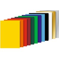 Glanzpapier-Heft "Farbig sortiert" von Multi