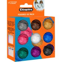 Glimmerpuder Farbset, 9 Tiegel von Cléopâtre