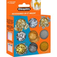 Gold Silber Partikelmix, 9 Tiegel Gold Silber Partikelmix, 9 Tiegel von Cléopâtre