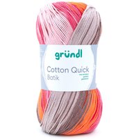 Gründl Cotton Quick Batik - Beige/Braun/Rosa/Orange von Multi