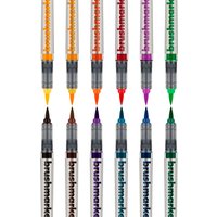 Karin Brushmarker PRO Set, 12 Farben - Basic Colors von karin