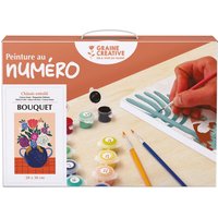 Malen nach Zahlen, Keilrahmen - Bouquet Malen nach Zahlen, Keilrahmen - Bouquet von Graine Creative