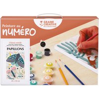 Malen nach Zahlen, Keilrahmen - Papillion Malen nach Zahlen, Keilrahmen - Papillion von Graine Creative