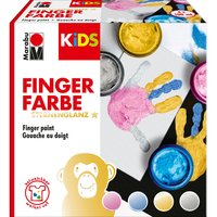 Marabu KiDS Fingerfarbe "STERNENGLANZ" von Multi