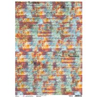 Motiv-Strohseide "Coral Reef - Rusty" Motiv-Strohseide "Coral Reef - Rusty" von Ciao Bella