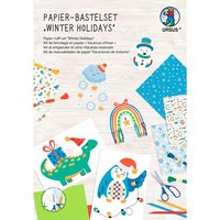 Papier-Bastelset - Winter Holidays von URSUS
