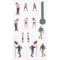 Rico Design Gel Sticker "FIGURICO" - Golf Rico Design Gel Sticker "FIGURICO" - Golf von Rico Design