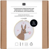 Rico Design Stickpackung - Romantischer Hase Rico Design Stickpackung - Romantischer Hase von Rico Design