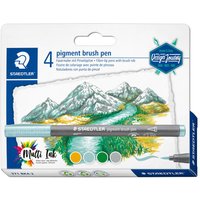 STAEDTLER Brush Pens, 4er-Set - Lake Colours STAEDTLER Brush Pens, 4er-Set - Lake Colours von Staedtler