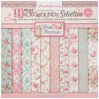 Scrapbook-Block "Rose Parfum Backgrounds" von Multi