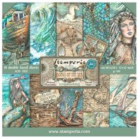 Scrapbook-Block "Songs of the Sea" von Multi