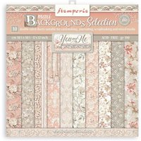Scrapbook-Block "You and Me Backgrounds" von Multi