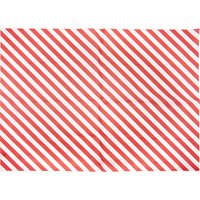Seidenpapier "Streifen Rot/Weiß" von Rico Design