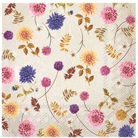 Serviette "Blumenvielfalt" - 20 Stück von Ihr