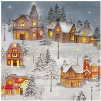 Serviette "Feels Like Christmas" Serviette "Feels Like Christmas" von Ihr