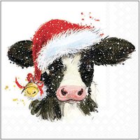 Serviette "Weihnachts-Kuh" Serviette "Weihnachts-Kuh" von ambiente