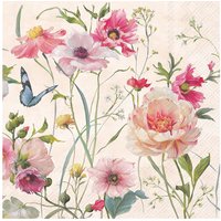 Serviette "Wildblumen" von Ihr