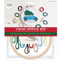 Simply Make Cross Stitch Kit - Tree on Car Simply Make Cross Stitch Kit - Tree on Car von docrafts Simply Make