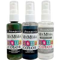 Stamperia Aquacolor "Gear up for Christmas", 3er-Set Stamperia Aquacolor "Gear up for Christmas", 3er-Set von Stamperia