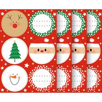 Sticker "Happy Christmas" von Multi