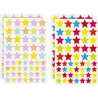 Sticker "Sterne bunt" von Multi