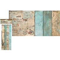 Stoffpaket "Around the World" von Stamperia