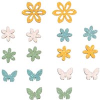 Streuteile Blume und Schmetterling "Franca" von Multi