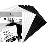 Tonpapier-Sortierung "Schwarz-Weiß" von Multi